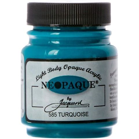 JACQUARD NEOPAQUE PAINT 66.54ML TURQUOISE