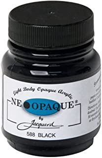 JACQUARD NEOPAQUE PAINT 66.54ML JAR BLACK