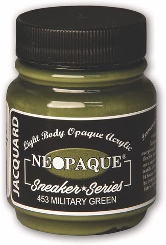 JACQUARD NEOPAQUE PAINT 66.54ML MILITARY GREEN