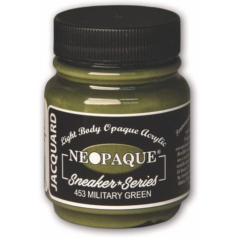 JACQUARD NEOPAQUE PAINT 66.54ML MILITARY GREEN