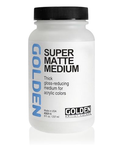 GOLDEN SUPER MATTE MEDIUM 236ML