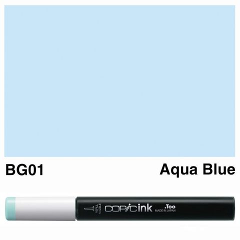 COPIC INK BG01 AQUA BLUE NEW BOTTLE