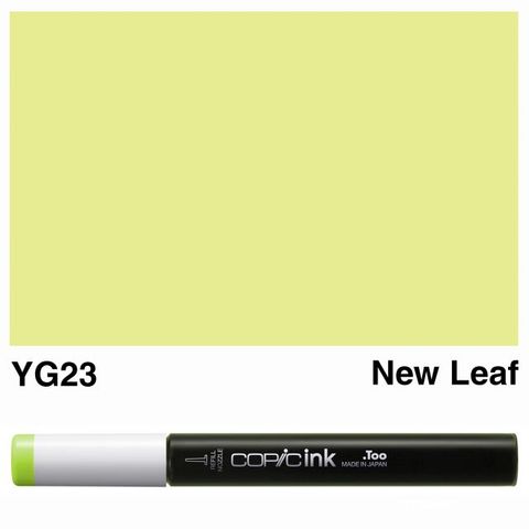 COPIC INK YG23 NEW LEAF NEW BOTTLE