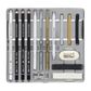 CRETACOLOR DIAMOND METALLIC DRAWING TIN SET 15PC