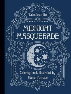 TALES FROM THE MIDNIGHT MASQUERADE COLORING BOOK