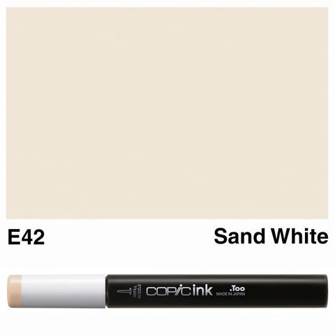 COPIC INK E42 SAND WHITE