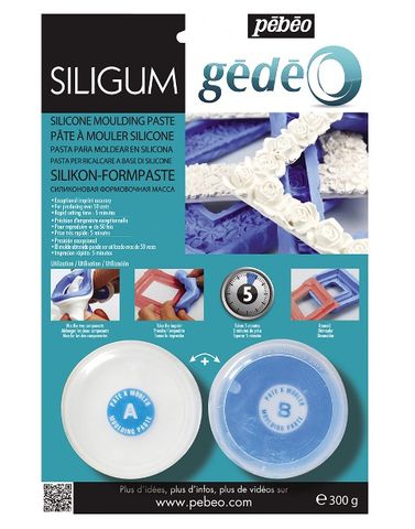 GEDEO SILICONE MOULDING PASTE 2X 300G CA