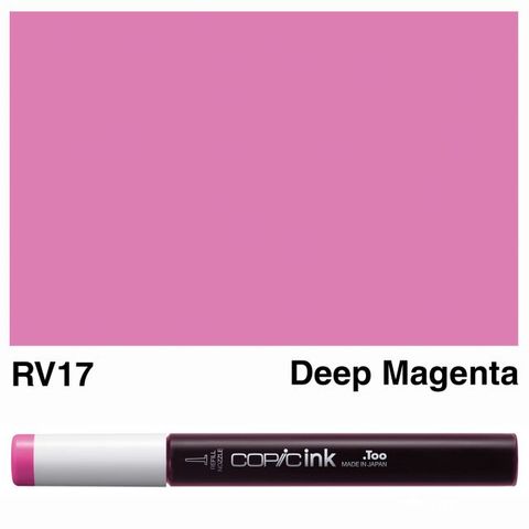 COPIC INK RV17 DEEP MAGENTA NEW BOTTLE