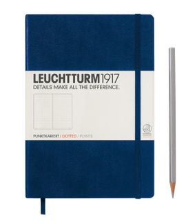 LEUCHTTURM1917 NOTEBOOK A5 DOTTED NAVY