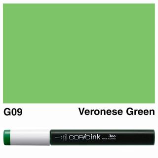 COPIC INK G09 VERONESE GREEN NEW BOTTLE