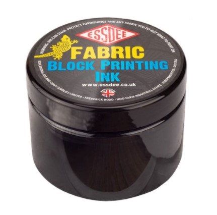 ESSDEE FABRIC BLOCK PRINTING INK 150ML BLACK
