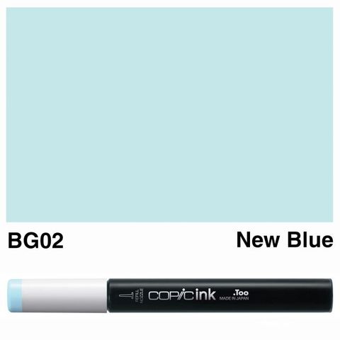 COPIC INK BG02 NEW BLUE NEW BOTTLE