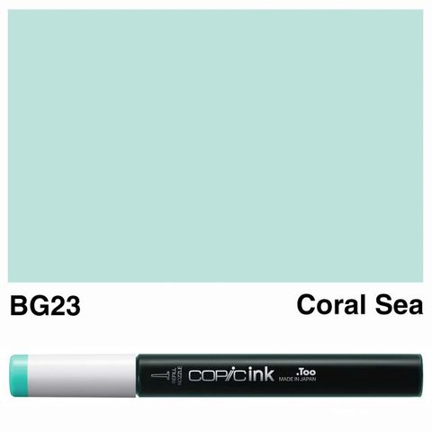 COPIC INK BG23 CORAL SEA NEW BOTTLE