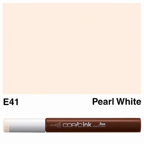 COPIC INK E41 PEARL WHITE NEW BOTTLE