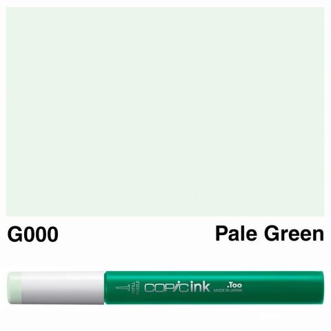 COPIC INK G000 PALE GREEN NEW BOTTLE