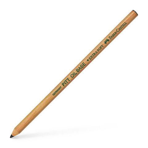 FABER PITT OIL BASE PENCIL BLACK EXTRA SOFT