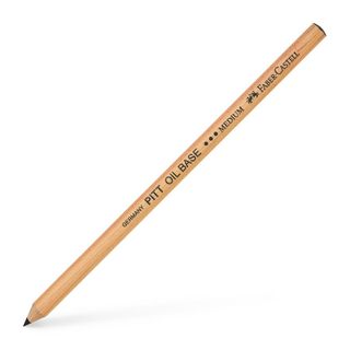 FABER PITT OIL BASE PENCIL BLACK MEDIUM