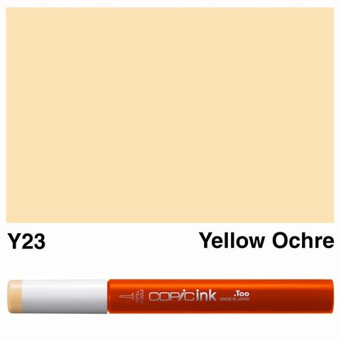 COPIC INK Y23 YELLOW OCHRE NEW BOTTLE
