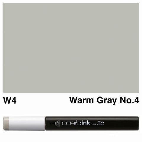 COPIC INK W4 WARM GRAY NO 4 NEW BOTTLE