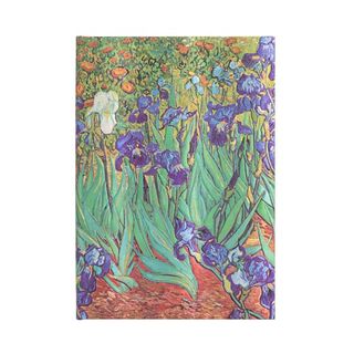 PAPERBLANKS VAN GOGH'S IRISES MIDI UNLINED