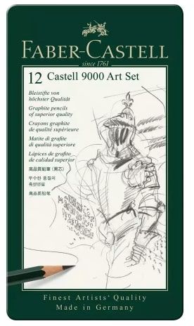 FABER-CASTELL 9000 PENCIL ART SET 12