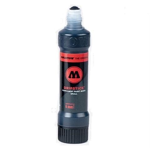 MOLOTOW DRIPSTICK PAINT 6MM SIGNAL BLACK