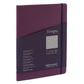 FABRIANO ECOQUA+ STITCHED BOOK A4 LINED WINE