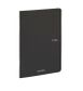 FABRIANO ECOQUA STAPLED NOTEBOOK A4 LINED BLACK