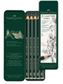 FABER CASTELL 9000 JUMBO PENCIL TIN SET 5