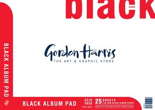 BLACK ALBUM PAD 25 SHEET 140G A2