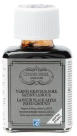 CHARBONNEL BLACK SATIN GROUND ENGRAVER LAMOUR 75ML