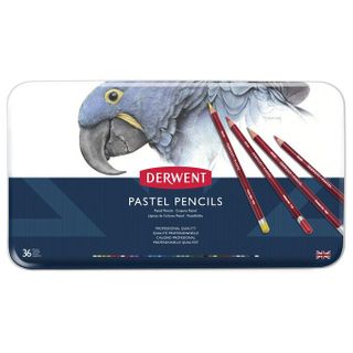 DERWENT PASTEL PENCIL TIN SET 36