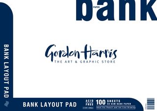 BANK LAYOUT PAD 50GSM 100 SHEET A2