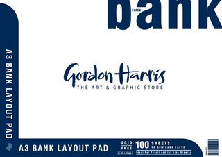 BANK LAYOUT PAD 50GSM 100 SHEET A3