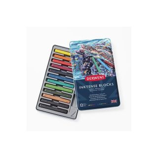 DERWENT INKTENSE BLOCKS TIN SET 12