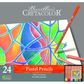 CRETACOLOR FINE ART PASTEL PENCIL TIN SET 24