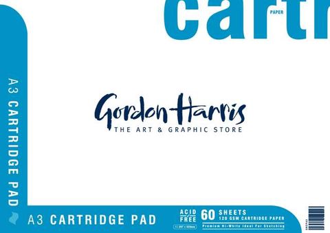 CARTRIDGE PAD 120G 60 SHEET A3