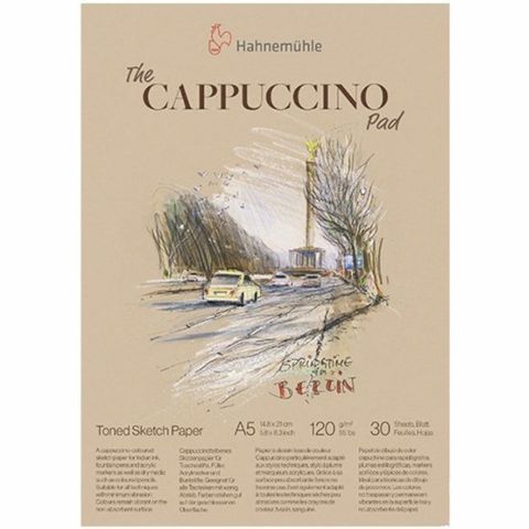 HAHNEMUHLE THE CAPPUCCINO PAD 120G A5