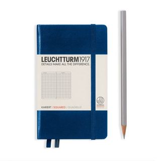 LEUCHTTURM1917 NOTEBOOK POCKET A6 SQUARED NAVY