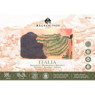 MAGNANI ITALIA W/C 300G CP BLOCK 18X26CM (20)