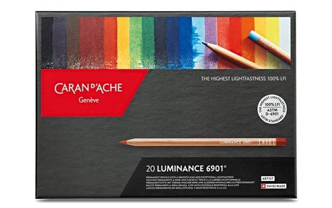 Caran d'Ache Luminance Pencil Golden Bismuth Yellow