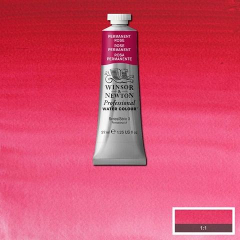 W&N PROFESSIONAL W/C 37ML S3 PERMANENT ROSE