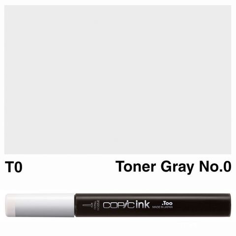 COPIC INK T0 TONER GRAY NO 0