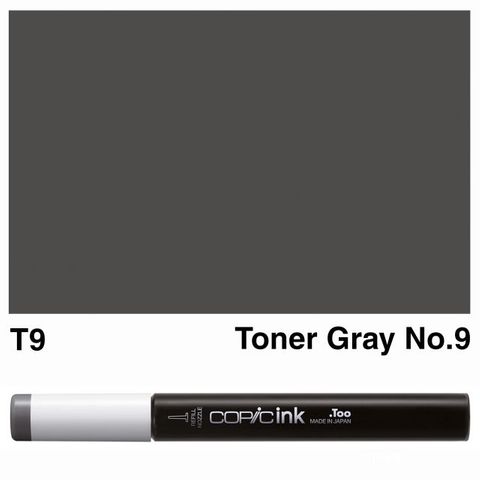 COPIC INK T9 TONER GRAY NO 9 NEW BOTTLE