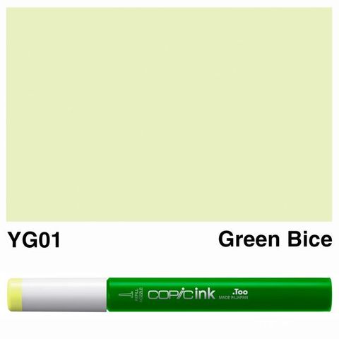 COPIC INK YG01 GREEN BICE