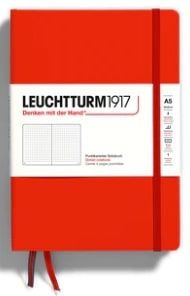 LEUCHTTURM1917 NOTEBOOK A5 DOTTED FOX RED