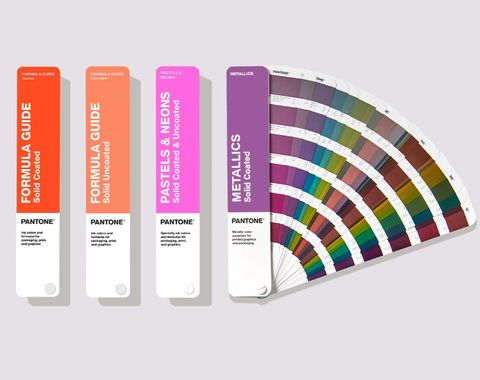 PANTONE SOLID GUIDE 4 FANS SET