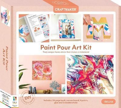 DELUXE PAINT POURING ART KIT