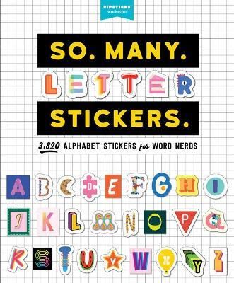 SO MANY LETTER STICKERS