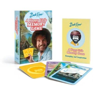 BOB ROSS A HAPPY LITTLE MEMORY GAME